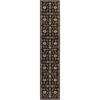 Damaris Oriental Handmade Tufted Wool Navy/Dark Green Area Rug Birch Lane Rug Size: Runner 2&3x22 x 8&