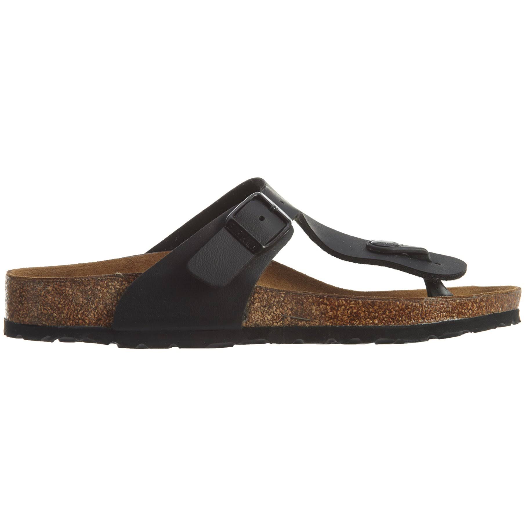 Birkenstock Gizeh Birko-Flor Sandal Big Kids Style : 043693 - Black 33