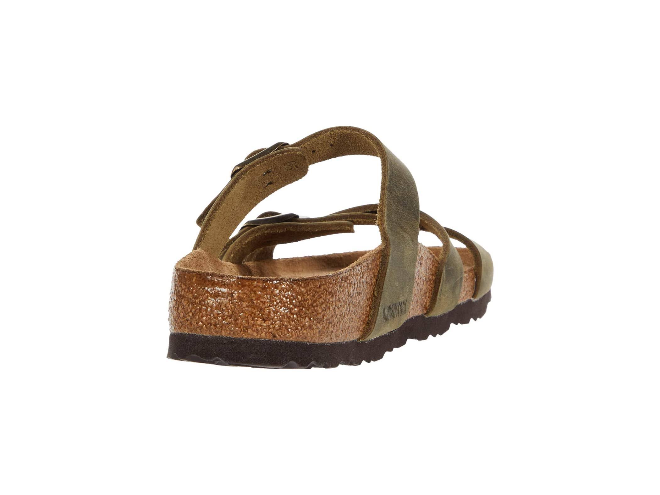 Birkenstock Franca Oiled Leather 36.0 , Jade (Women's)