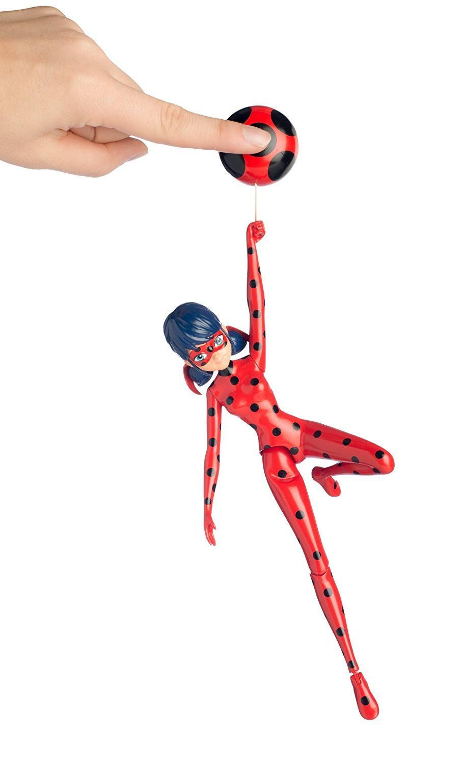 Miraculous 39731 19 cm Ladybug Jump and Fly Feature Figure