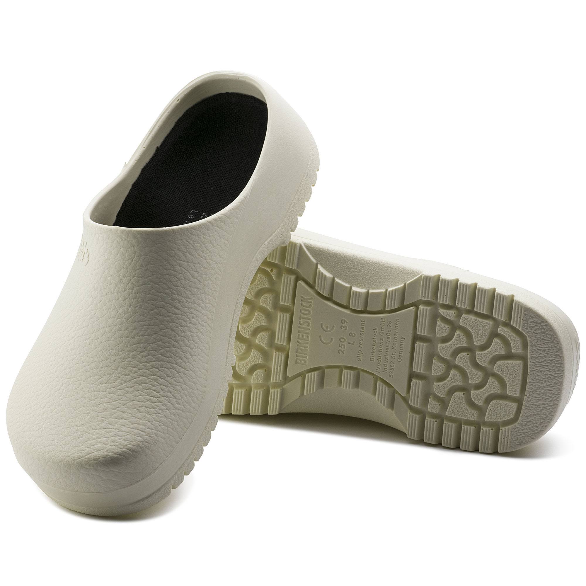 Birkenstock Super-Birki 68021 Unisex PU Occupational Clogs White