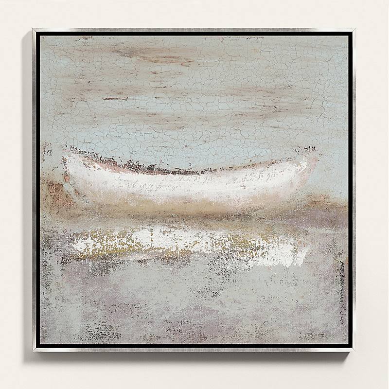 Somewhere Else Framed Canvas 30x22 x 30x22 - Ballard Designs