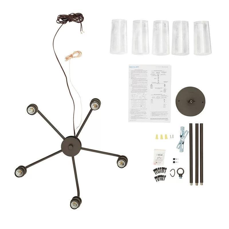 Fruita 5-Light Shaded Classic / Traditional Chandelier