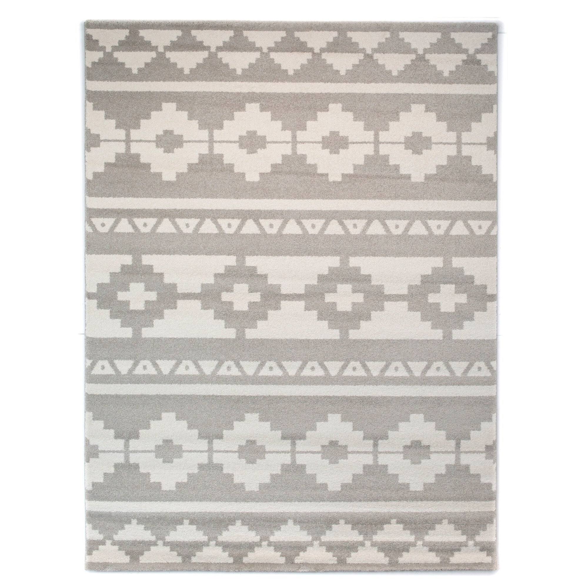 Karine Geometric Indoor Area Rug - 7&10x22 x 10& - Taupe
