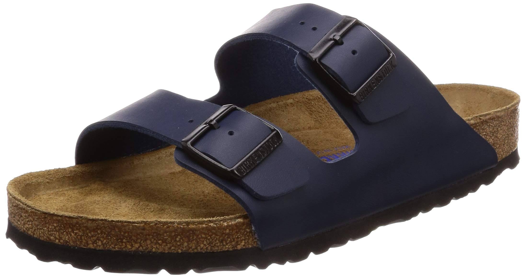 Birkenstock Arizona Soft Footbed Birko-Flor 51061, Blue, 40