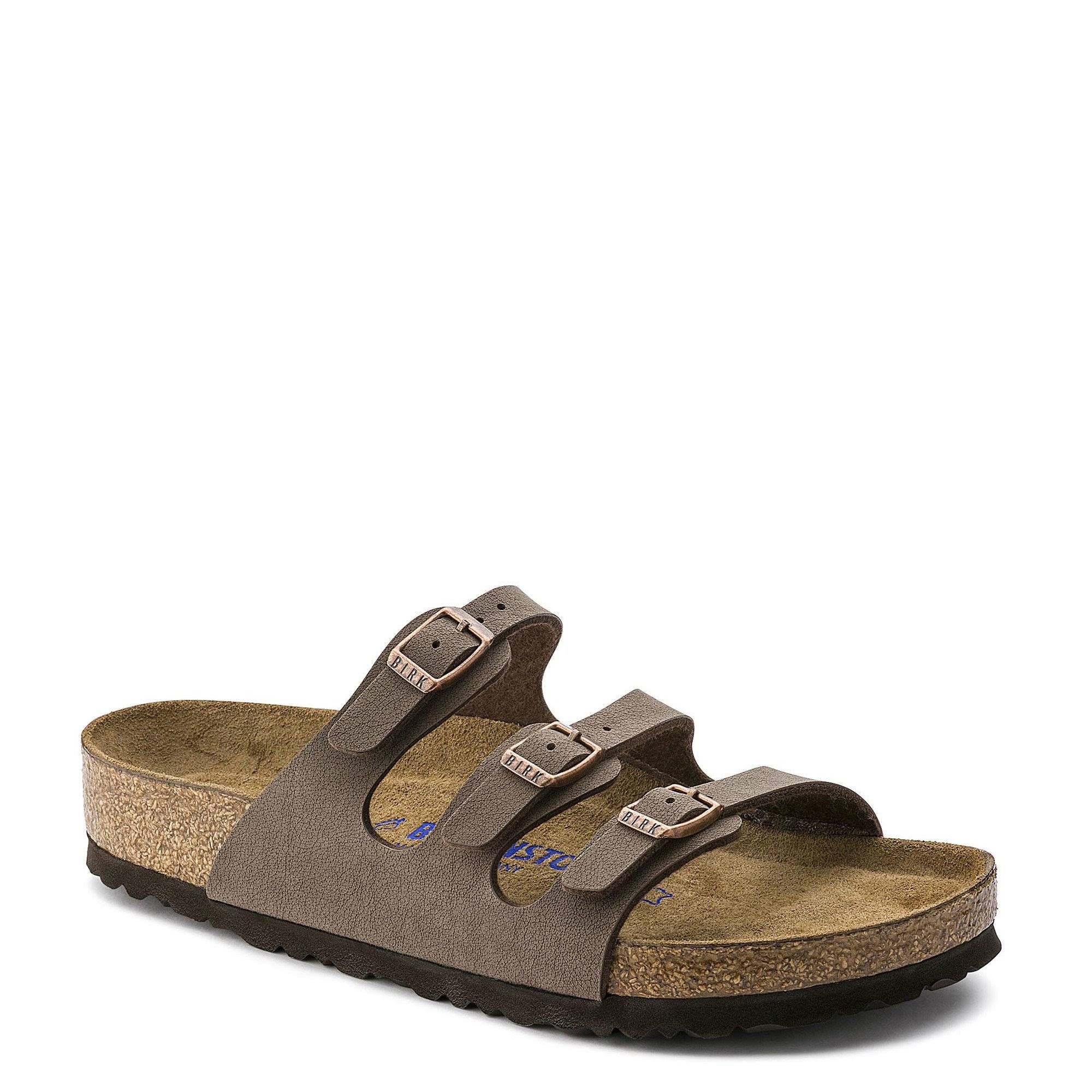 Birkenstock Women's Florida Soft Footbed Sandals (Mocha) - Size 11.0 M