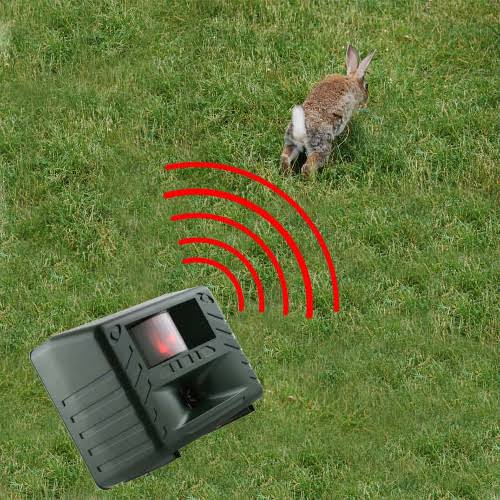 Bird-X, YG-220, Yard Gard Ultrasonic Pets Animal Repeller, 220V AC