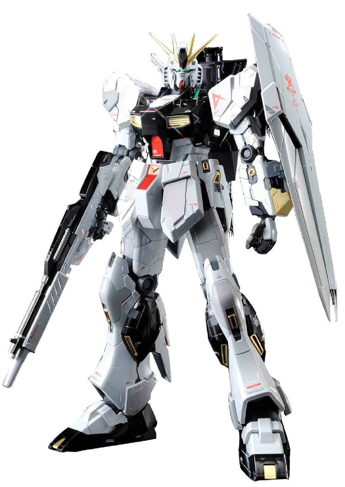 MG Nu Gundam Ka Ver Titanium Finish 1/100th Scale Action Figure