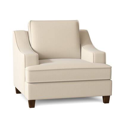 Lise 39x22 Wide Armchair Birch Lane Body Fabric: Isabella Cream