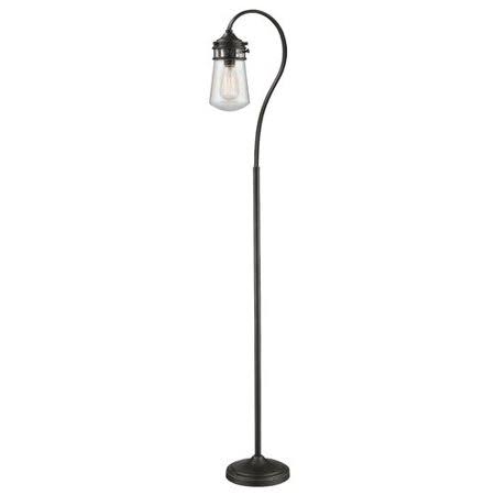 Cronan 59.5x22 Arched Floor Lamp Breakwater Bay Base Finish: Olde Bronze