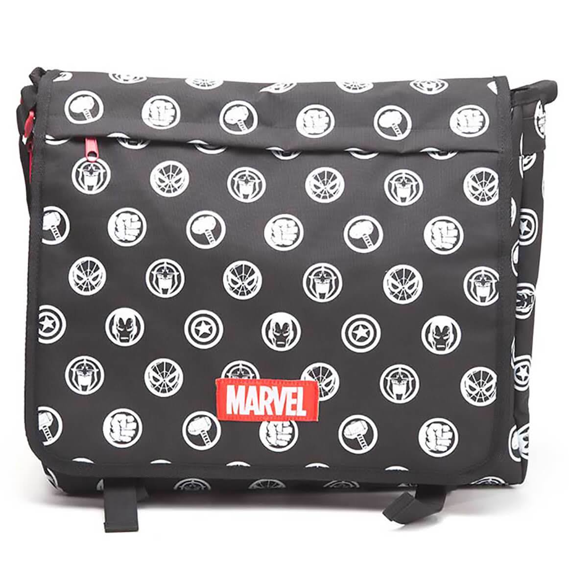 Marvel Comics - All Over Hero Crests Messenger Bag