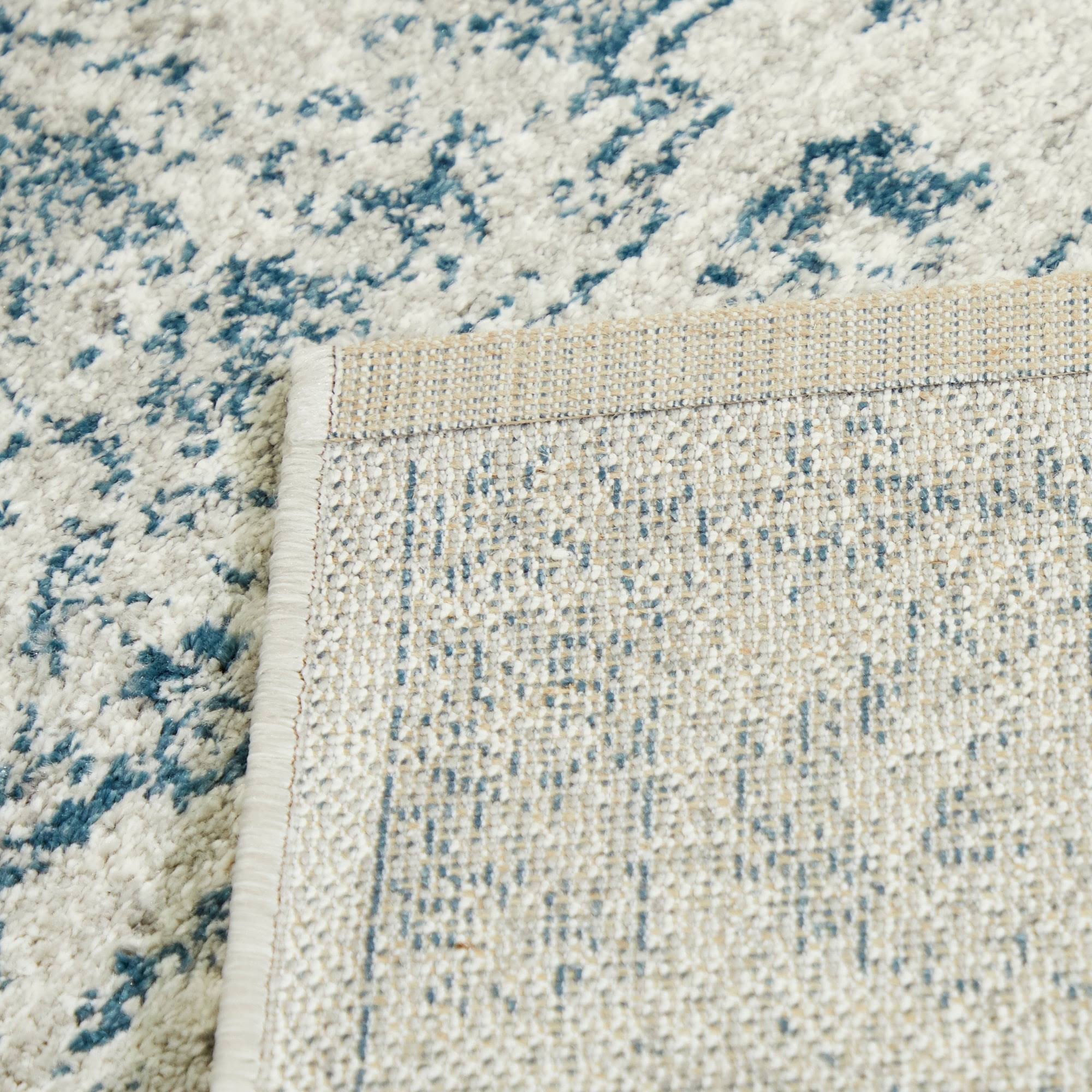 BALTA Pascale Grey 5 ft. x 7 ft. Distressed Oriental Area Rug
