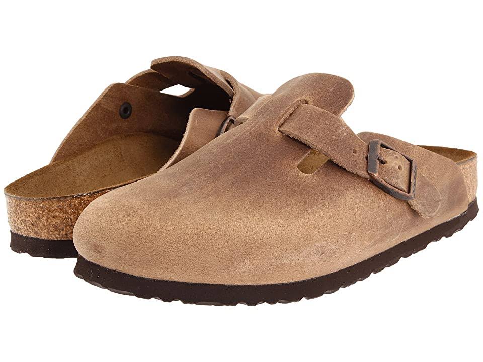 Birkenstock Boston Oiled Leather, Tobacco, 39