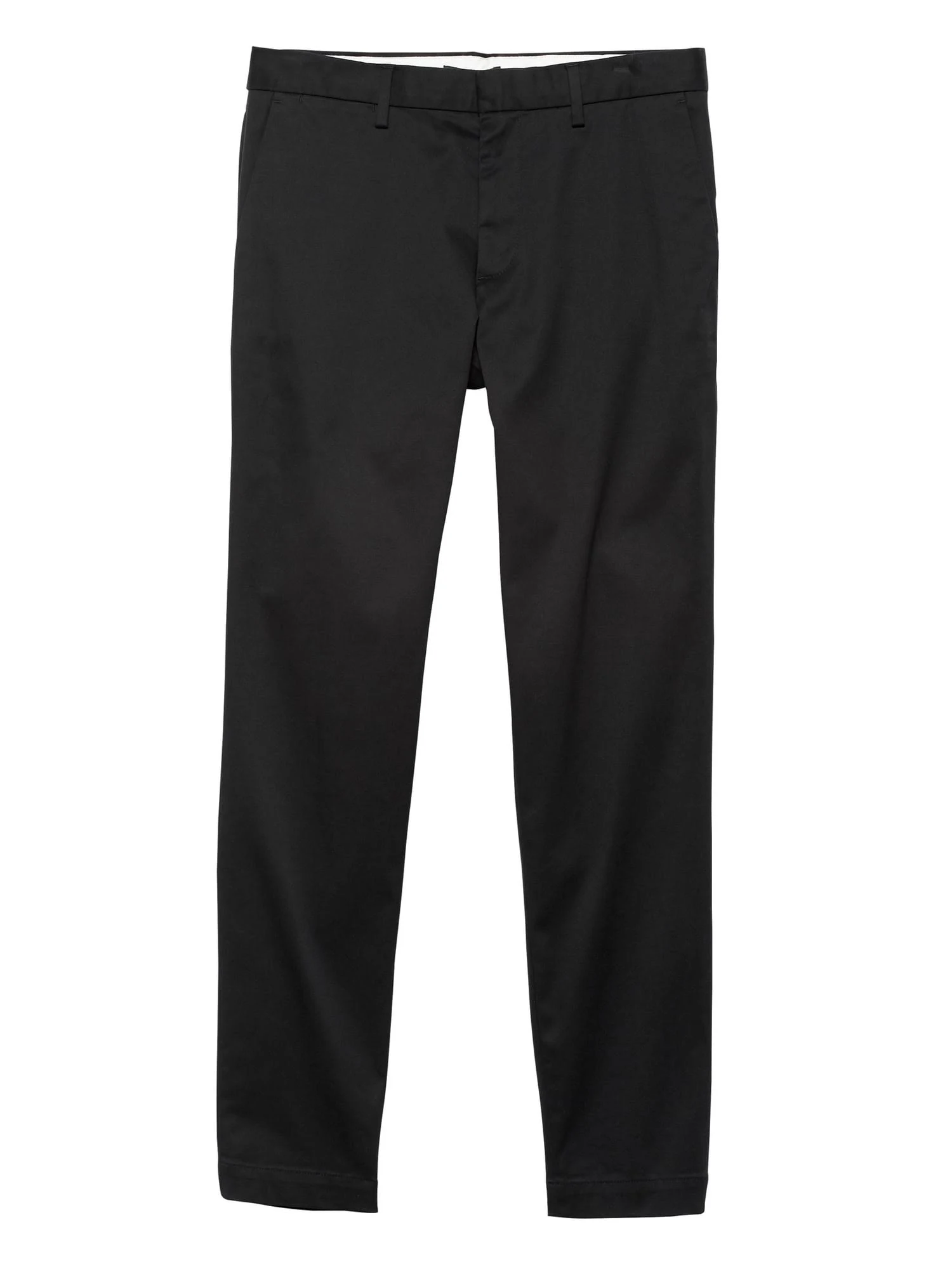 Banana Republic Men's Mason Athletic Tapered Rapid Movement Chino Pant Black Size 33W 34L
