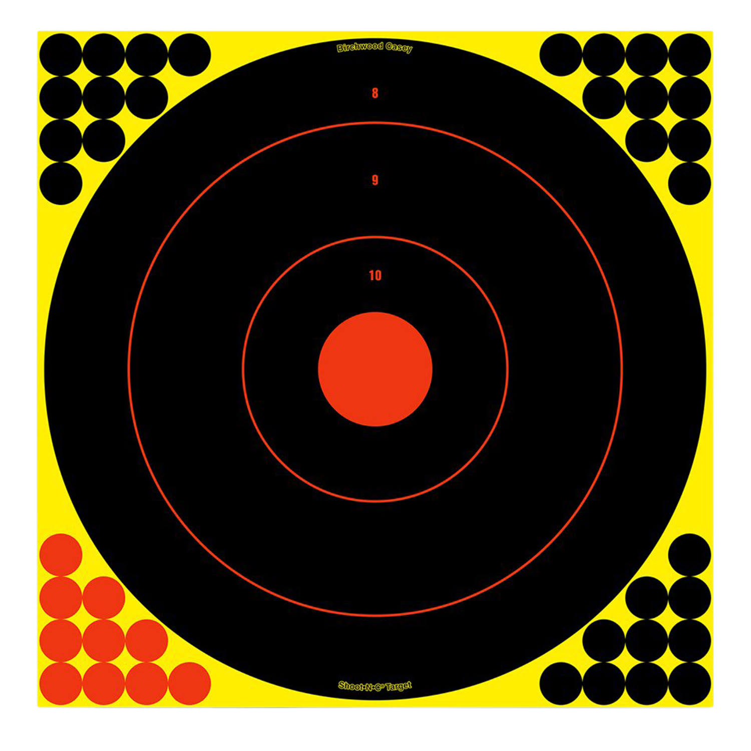 Birchwood Casey Shoot-N-C Targets- BULLS-EYE BC-34170