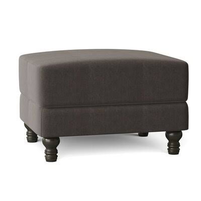Birch Lane Montgomery 31x22 Rectangle Standard Ottoman Body Fabric: Tibby Pewter