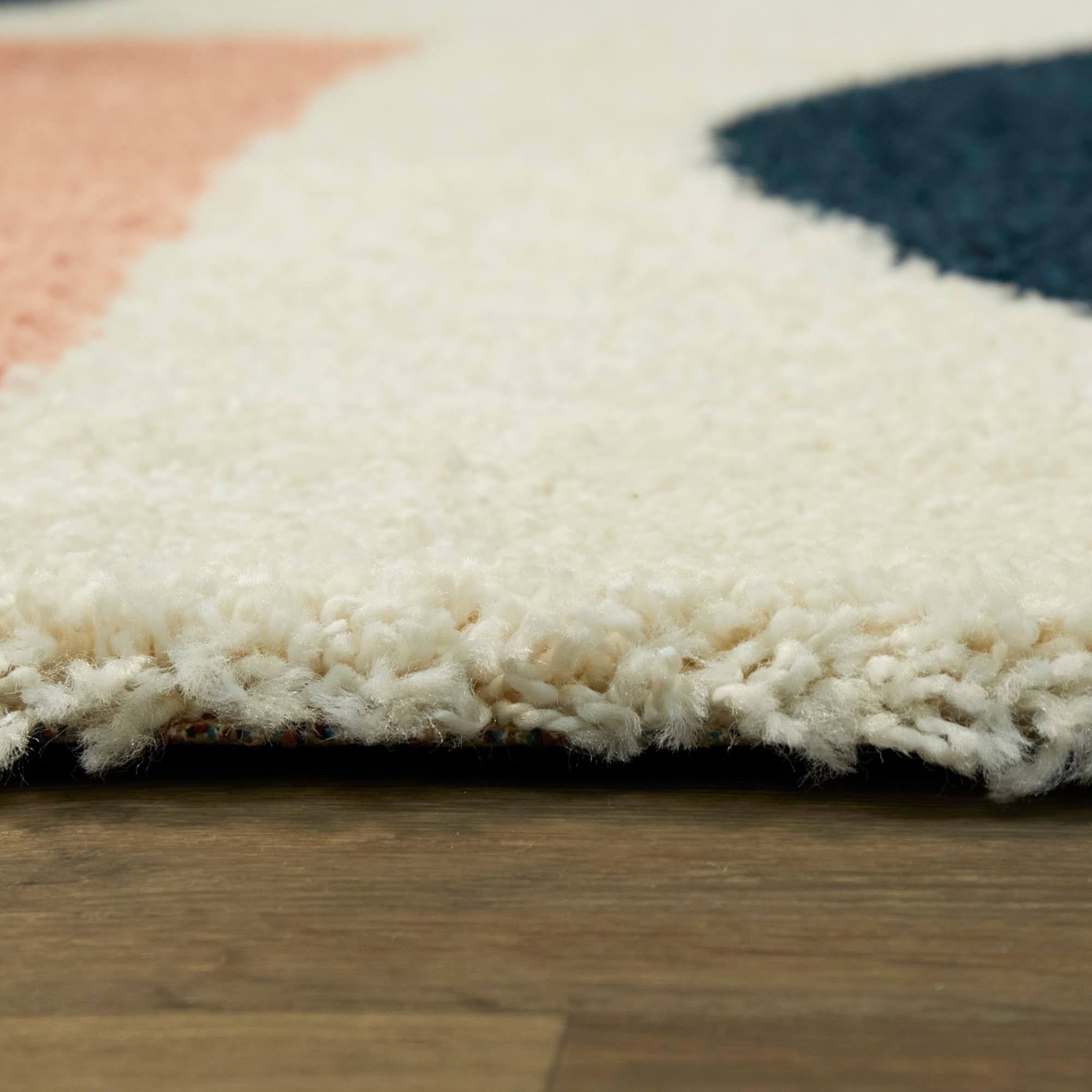 BALTA Chapelle Navy 8 ft. x 10 ft. Modern Geometric Area Rug, Blue