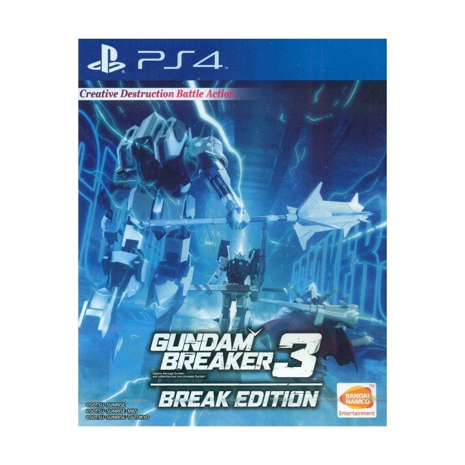 PS4 Gundam Breaker 3 Break Edition English Subtitle for PlayStation 4