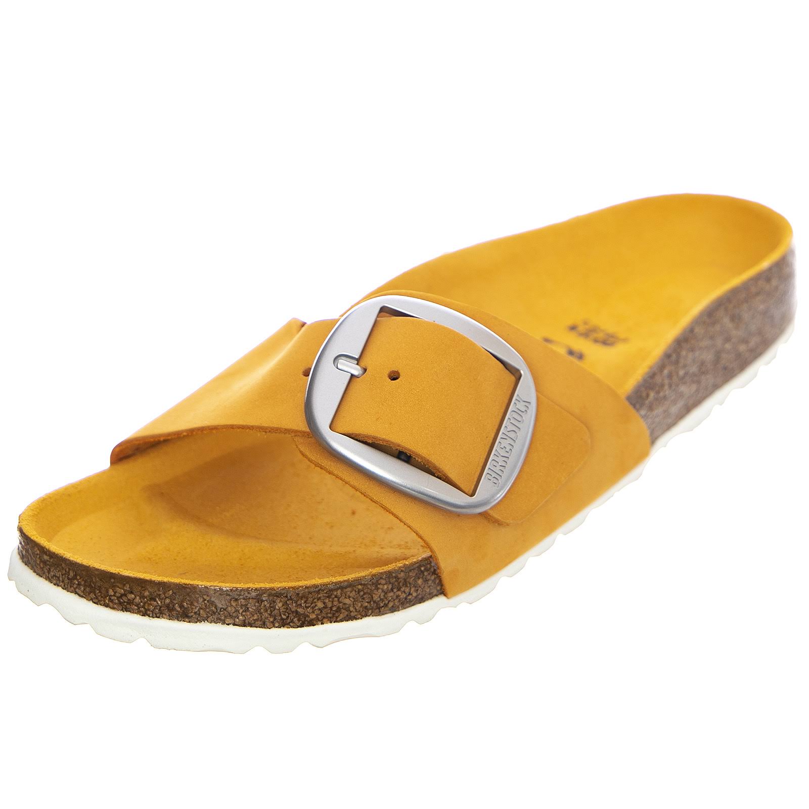 Birkenstock Womens Apricot Madrid Big Buckle Sandals