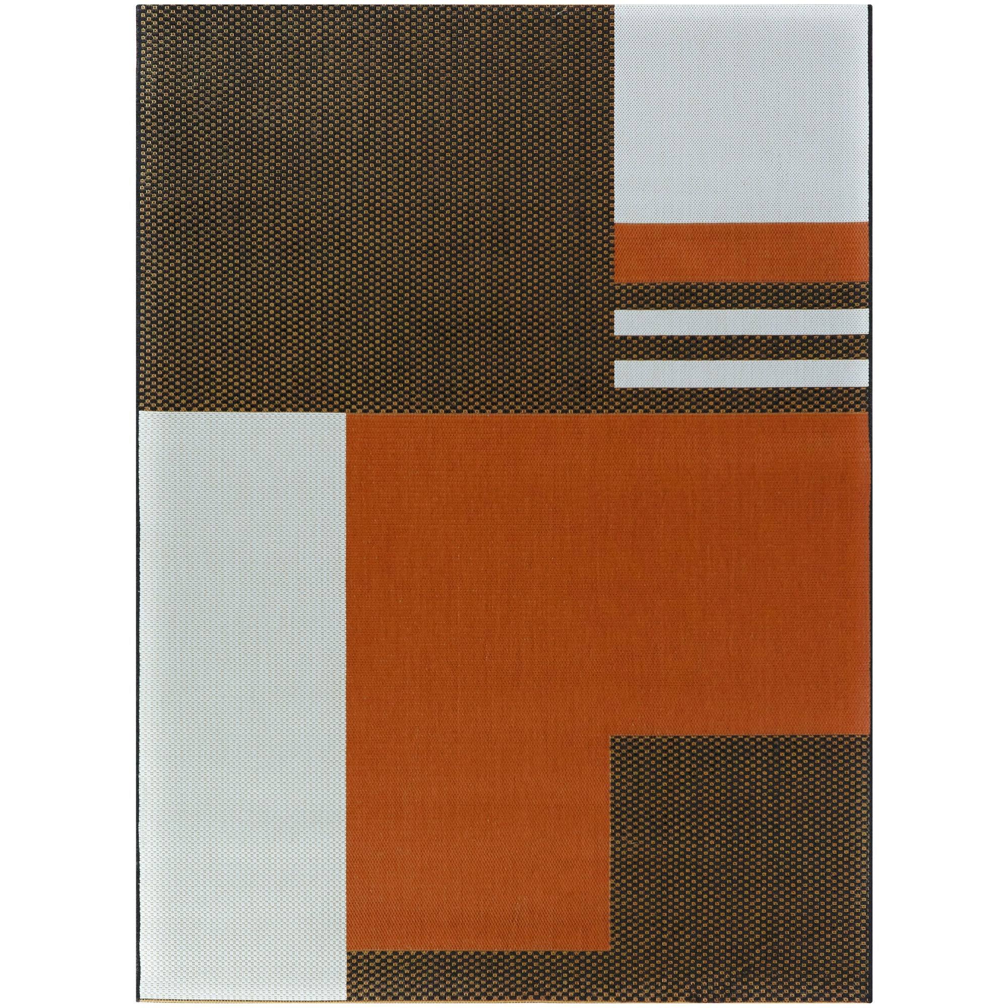 BALTA Read Blue 5 ft. x 7 ft. Modern Indoor/Outdoor Area Rug