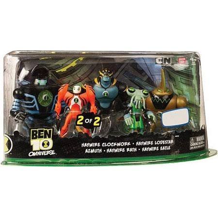 Bandai Ben 10 Omniverse Haywire Action Figure 5-Pack