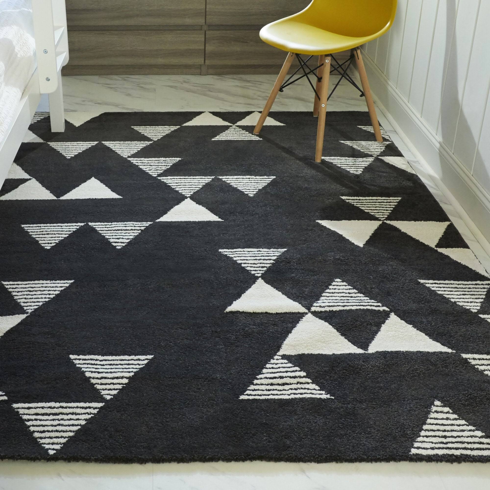 Carson Carrington Islingby Modern Geometric Indoor Area Rug - 7&10x22 x 10& - Grey