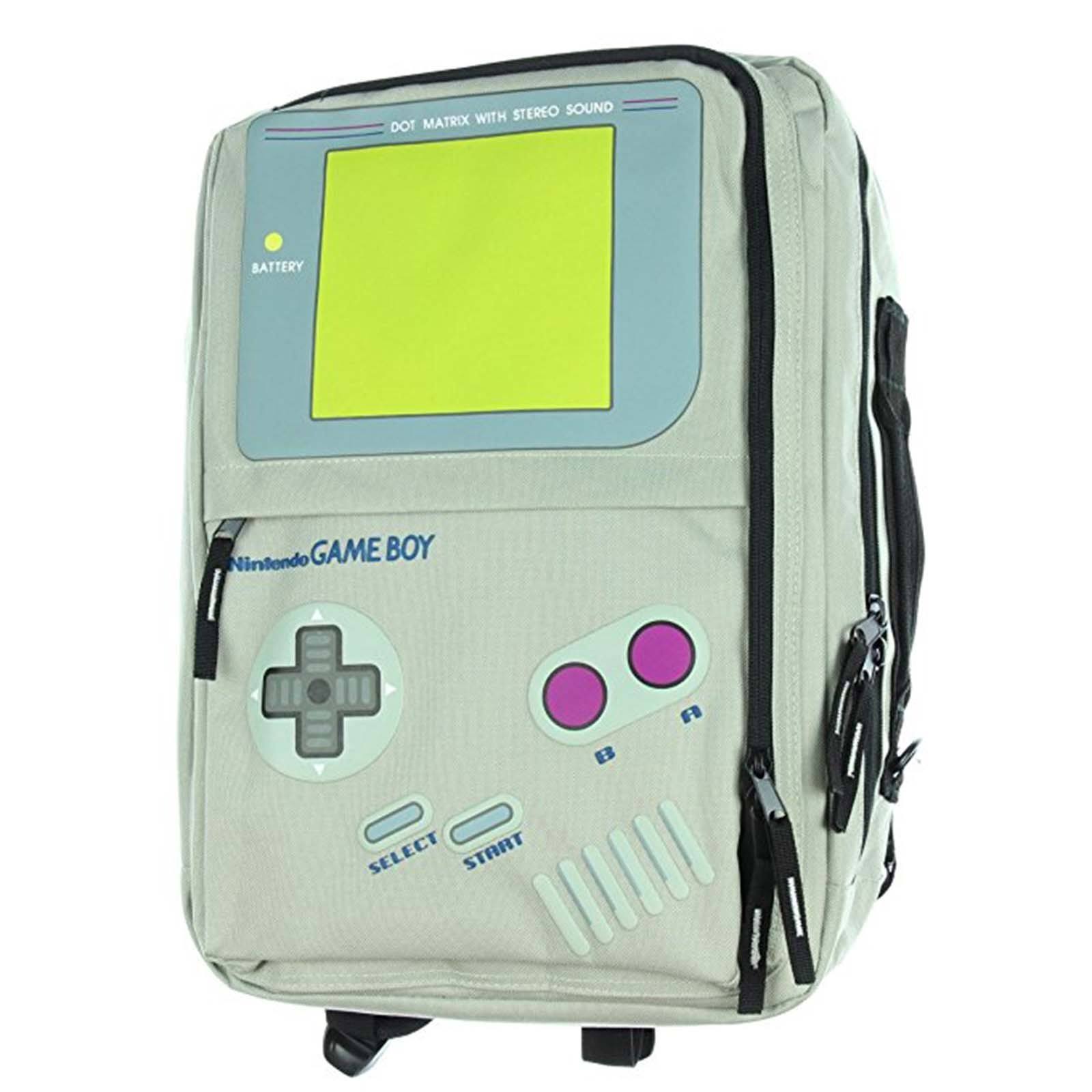 Nintendo Game Boy Convertible Backpack Computer Laptop Messenger Bag Tote