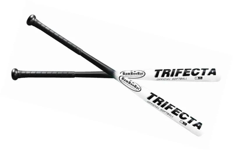 BamBooBat Trifecta Wood Slow Pitch Softball Bat: TRI-HBBW