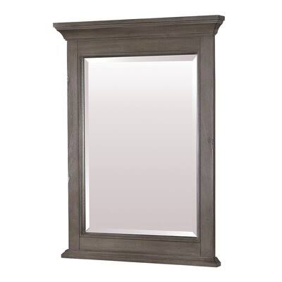 Kremer Traditional Beveled Bathroom / Vanity Mirror Color: Distressed Gray