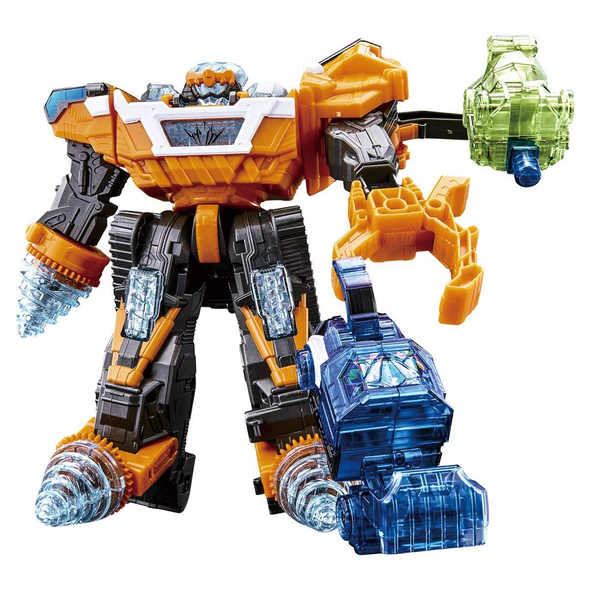 Mashin Sentai Kiramager DX Gigant Driller Mashin Armed Set