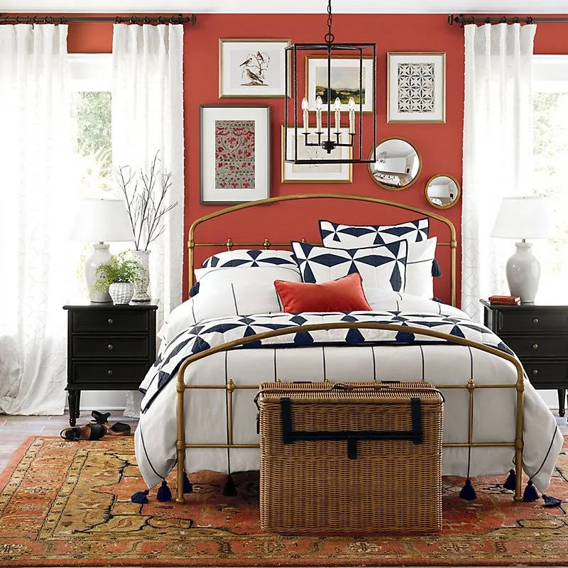 Lorraine Metal Bed - Ballard Designs