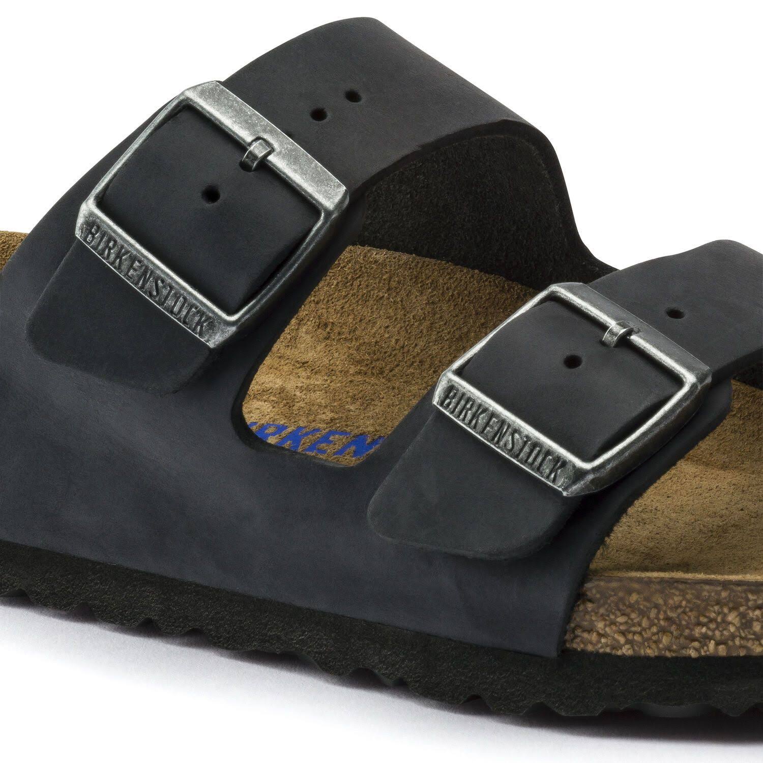 Birkenstock Arizona (37 Black Oiled Leather)