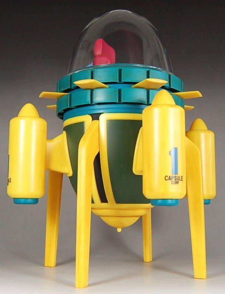 Dragon Ball Z Figure-rise Mechanics Trunks& Time Machine Model Kit