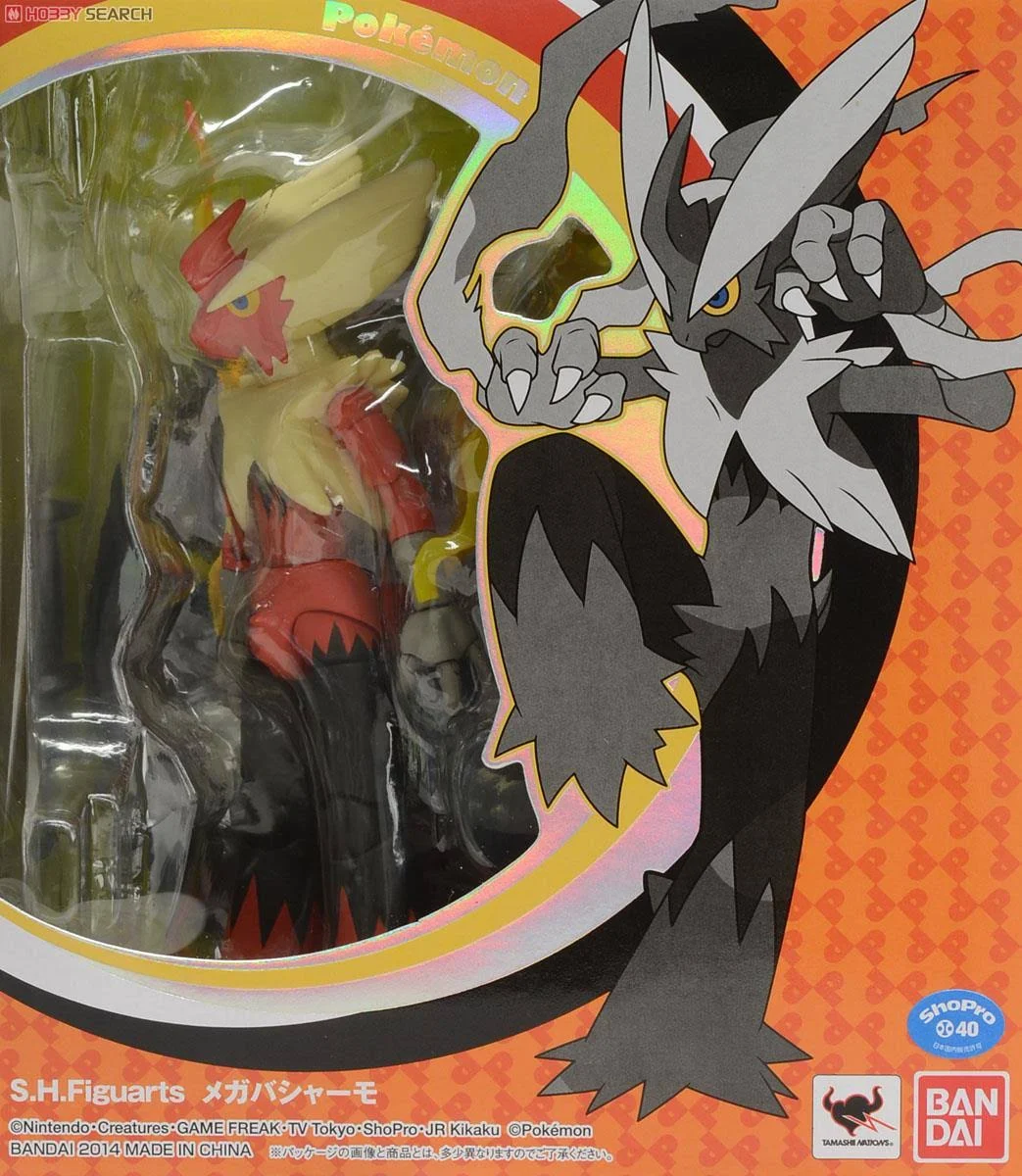 Pokemon S.H. Figuarts Mega Blaziken Action Figure