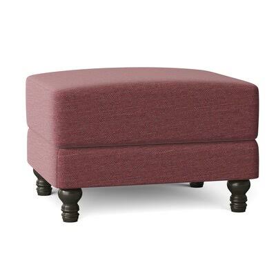 Birch Lane Montgomery 31x22 Rectangle Standard Ottoman Body Fabric: Sunbrella Flagship Rosewood