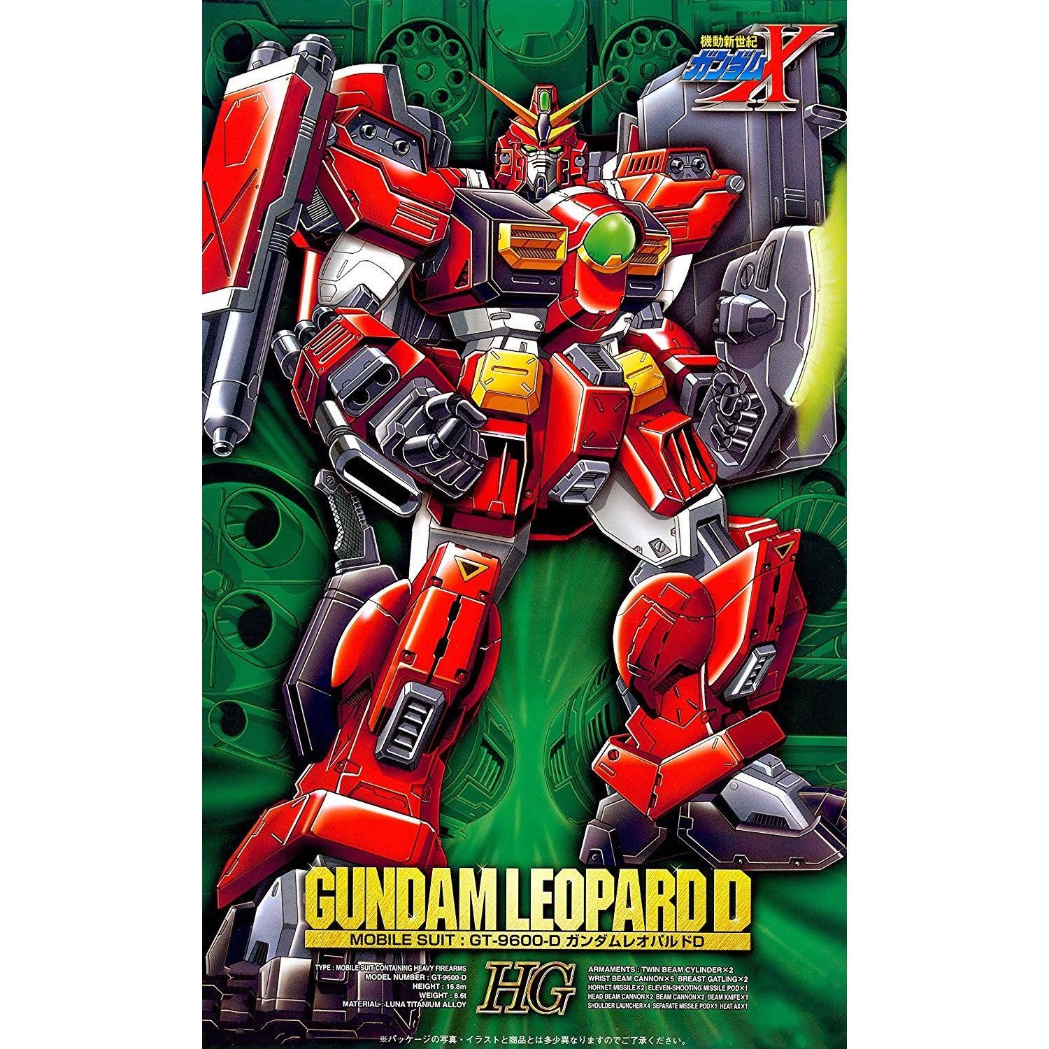 Bandai Toys HG 1/100 Gundam x Leopard Destroy Mobile Century Gundam x