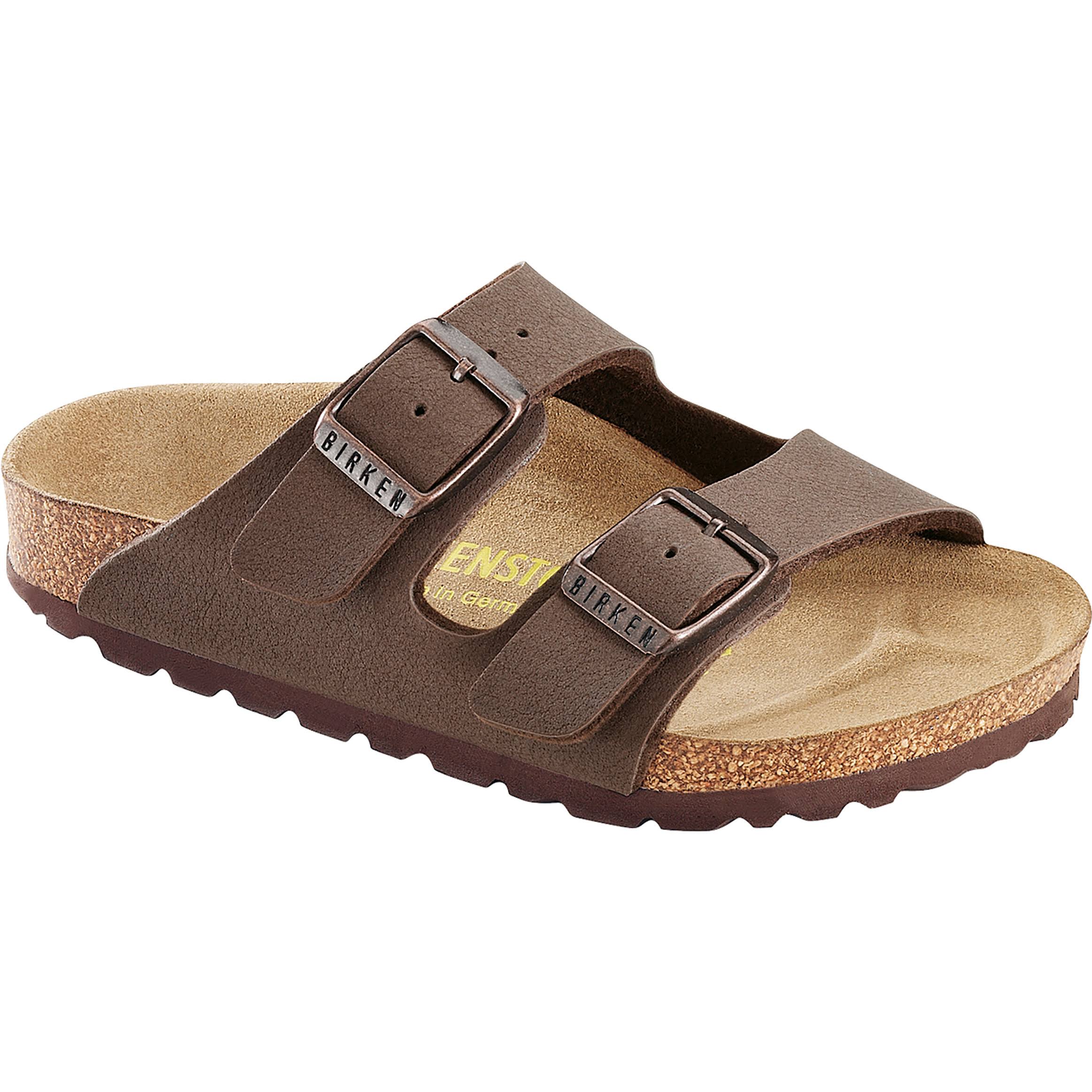 Birkenstock Arizona Narrow Width in Mocha, Size 27