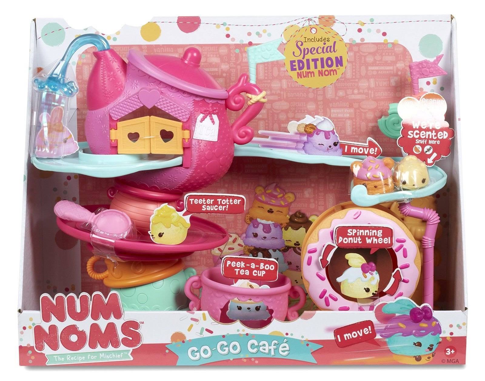 Num Noms Go-Go Cafe Playset with Scented Characters