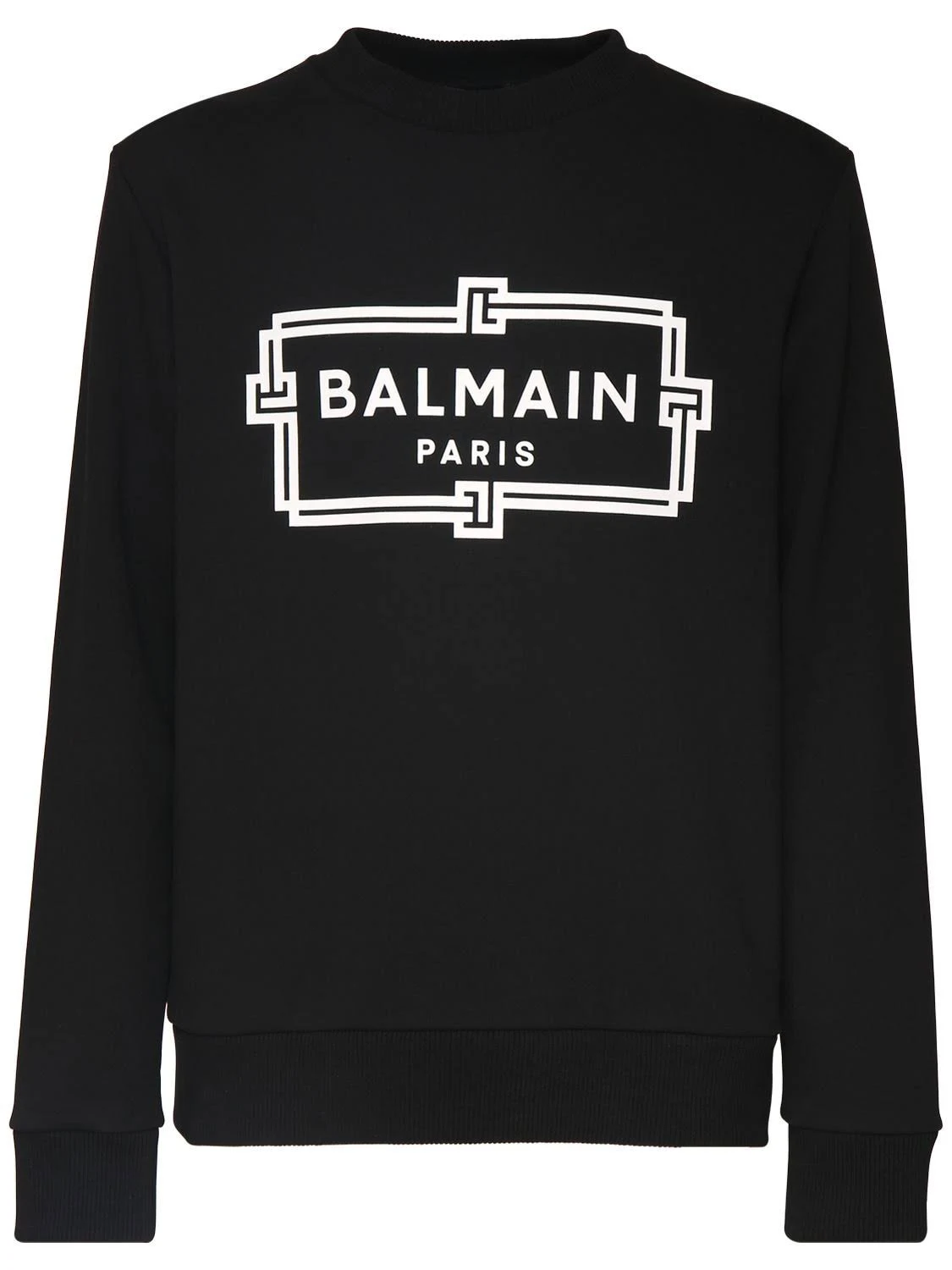 Balmain Sweatshirt with Logo Black - Black - Sweatshirts
