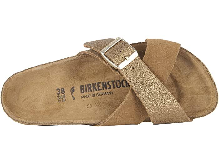 Birkenstock Siena Exquisite Suede Leather Sandals Black / 42N
