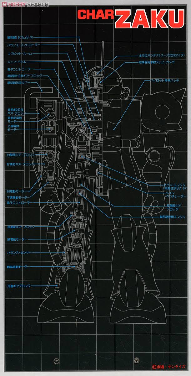 *1/72 Mechanic Model MS-06S Char&s Zaku