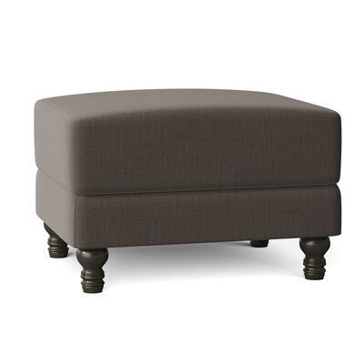 Birch Lane Montgomery 31x22 Rectangle Standard Ottoman Body Fabric: Conversation Cinder