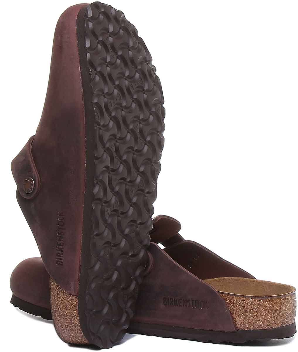 Birkenstock Leather Clogs | Boston, Habana