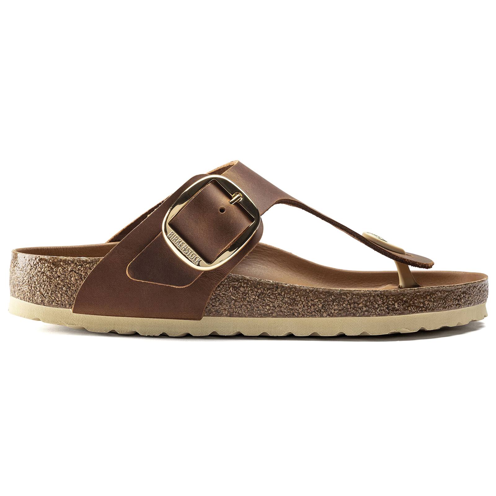 Birkenstock Gizeh - Big Buckle Cognac