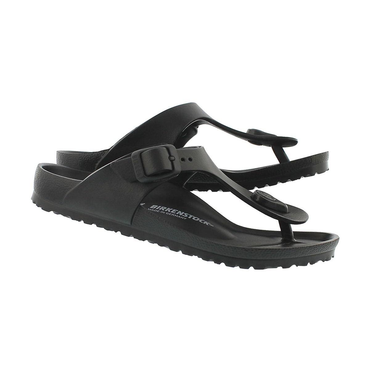Birkenstock Kids Gizeh Eva Black Beach Sandals