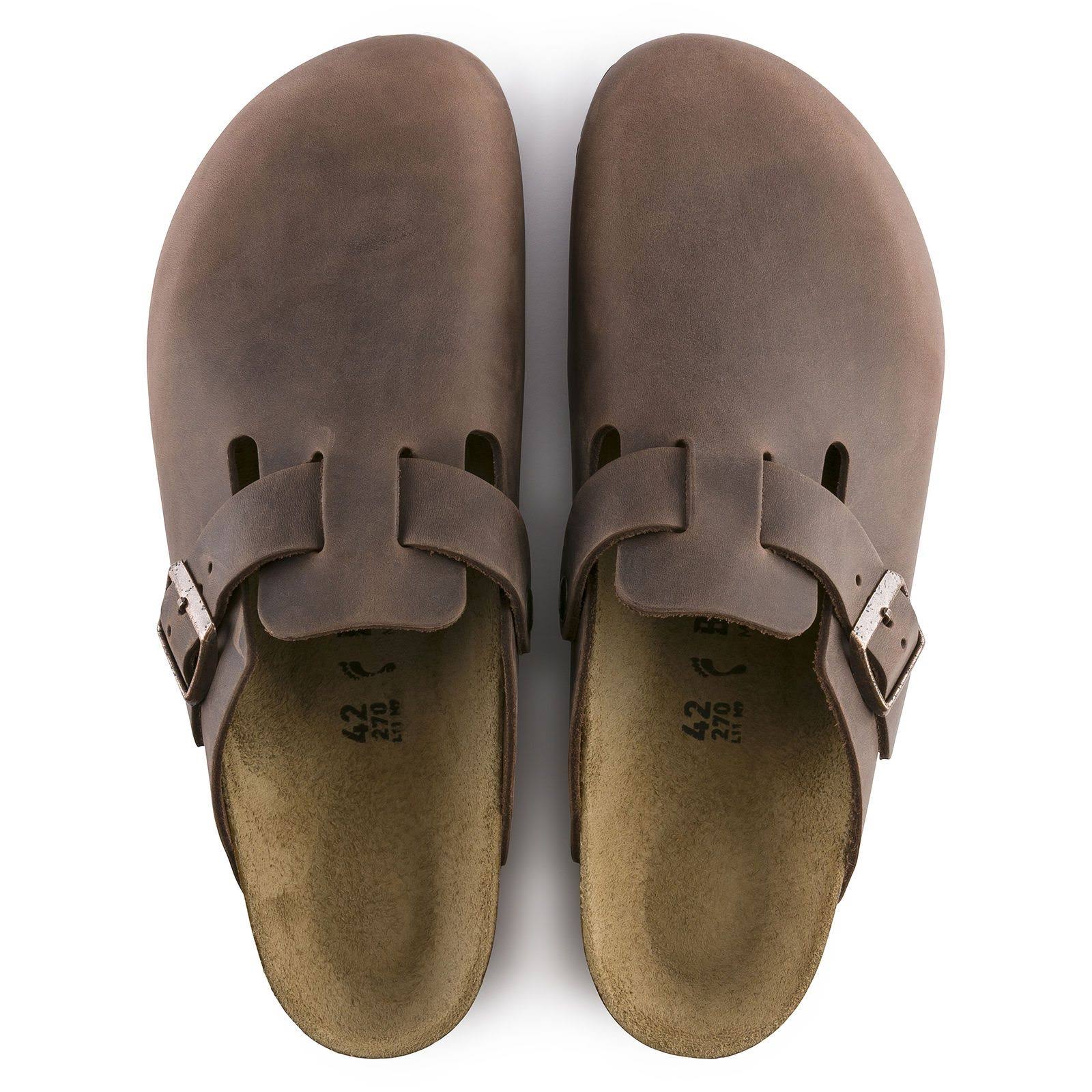 Birkenstock Boston Oiled Leather Black / 40