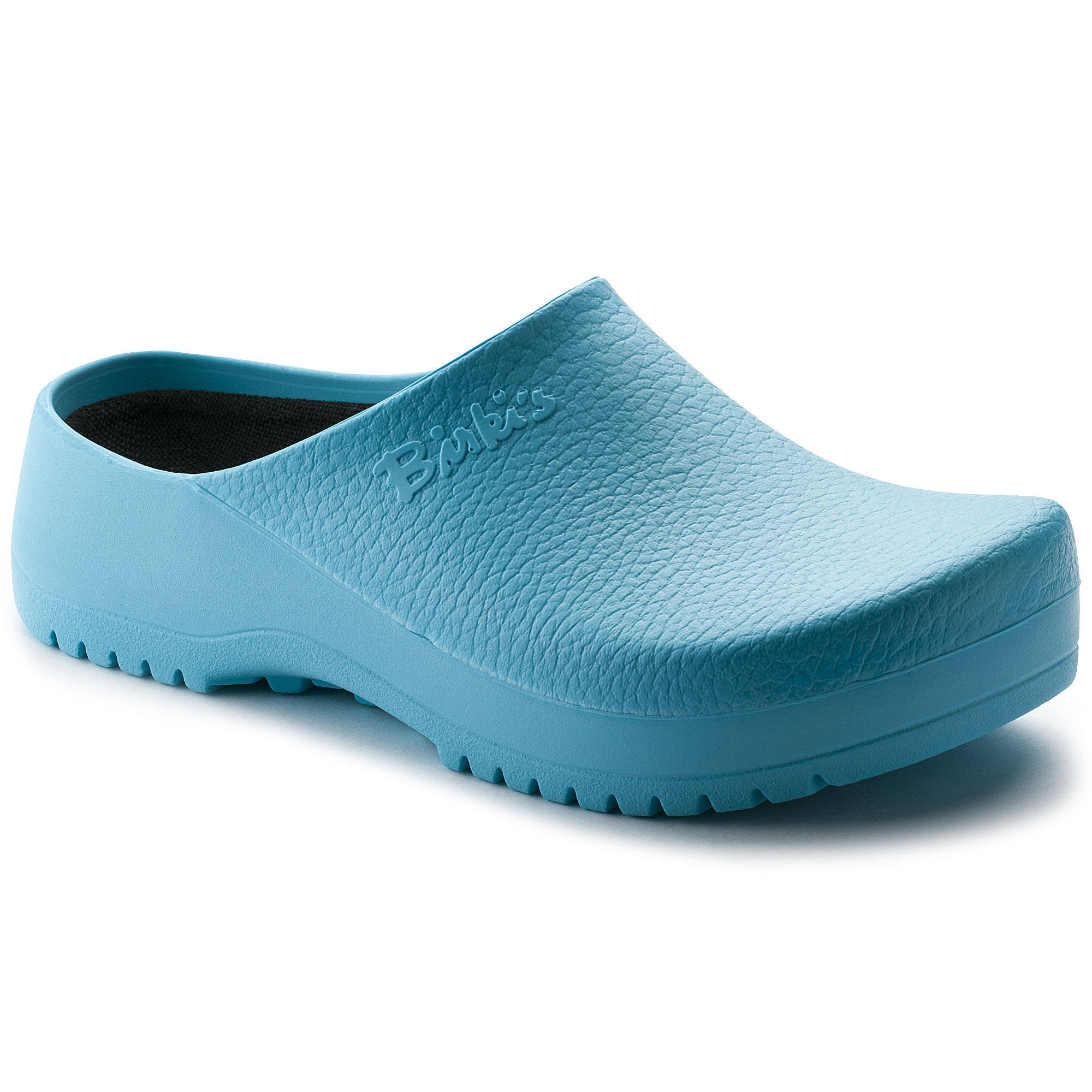 Birkenstock Super-Birki Polyurethane Light Blue Clogs for Medical Professionals - Designed to Maintain Safety Standards
