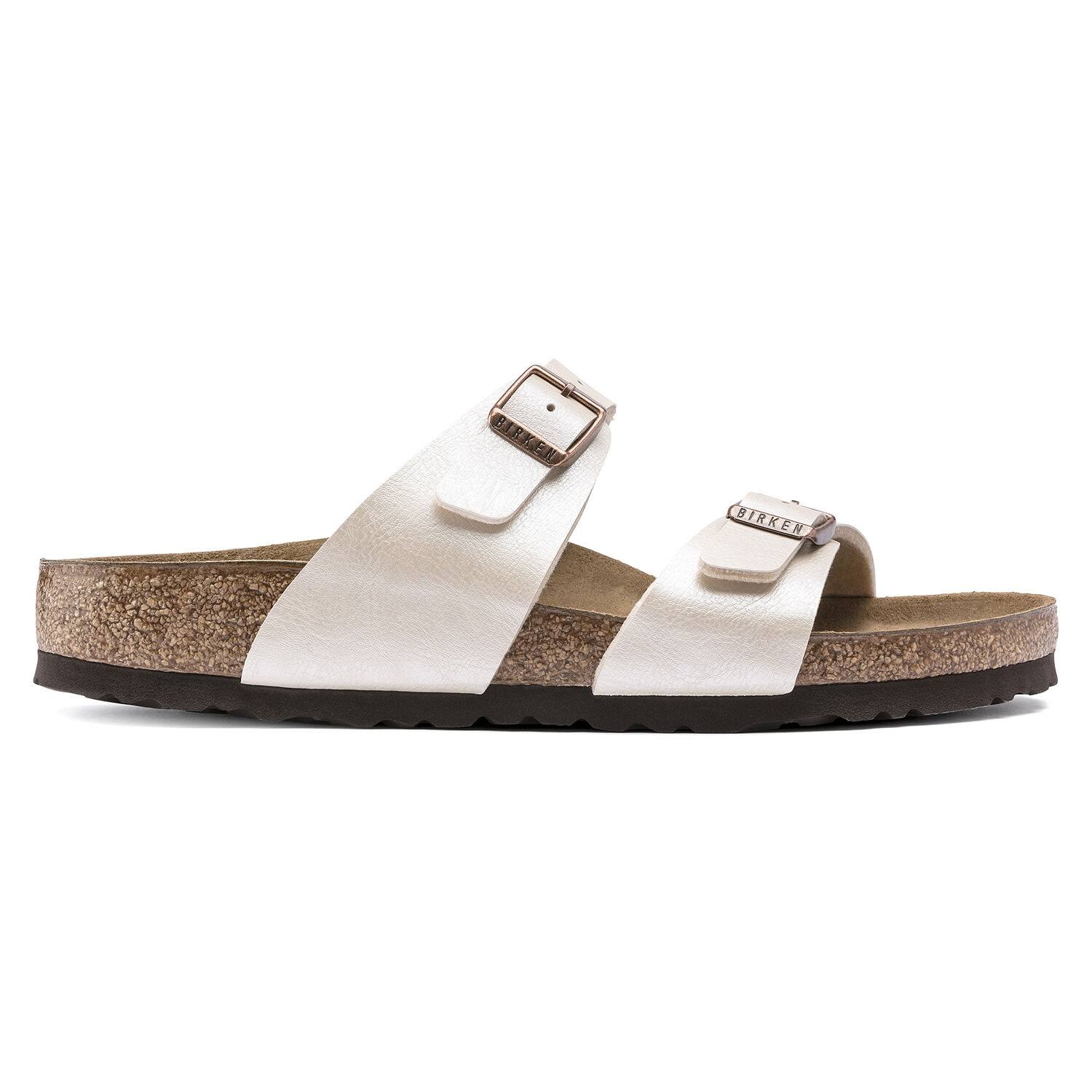 Birkenstock Sydney Sandal - Pearl White