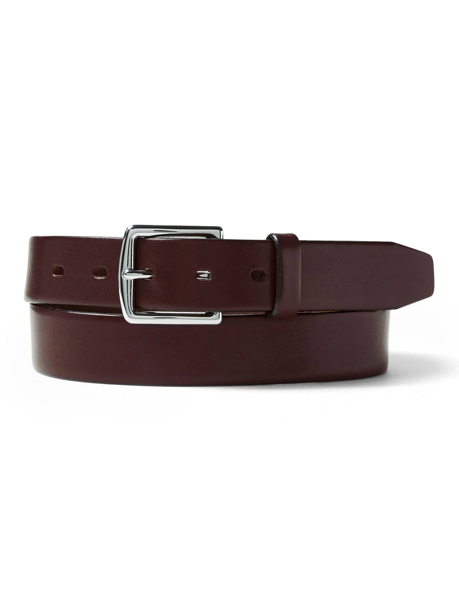 Banana Republic Men's Italian Leather Belt Burgundy Size 38