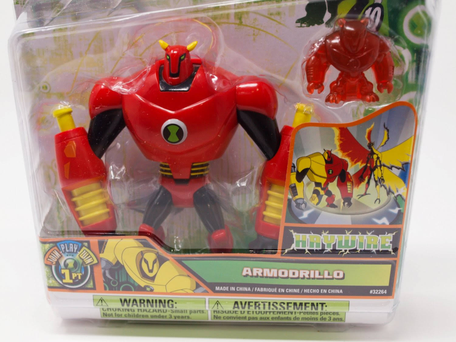 Ben 10 Haywire Armodrillo Action Figure
